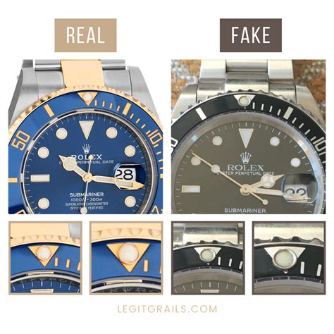 fake rolex submariner how to spot|how to tell genuine rolex.